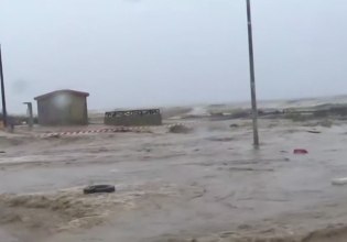 Στο έλεος της κακοκαιρίας η Λάρισα – Ποτάμια οι δρόμοι, εικόνες καταστροφής στον Αγιόκαμπο