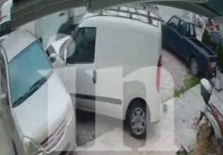 Αιγάλεω: Βίντεο ντοκουμέντο από την τρελή πορεία του φορτηγού που σάρωσε αυτοκίνητα