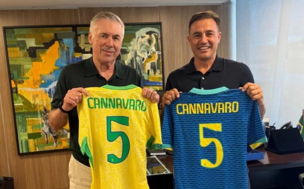 Ιταλικό στυλ στη Βραζιλία: Αντσελότι και Καναβάρο συναντήθηκαν στο Ρίο