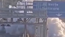 Συγκλονιστικά βίντεο από την έκρηξη βυτιοφόρου με υγροποιημένο αέριο στη Χιλή