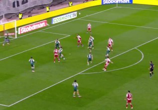 Απείλησε ο Ολυμπιακός με σουτ του Σιπιόνι (vid)