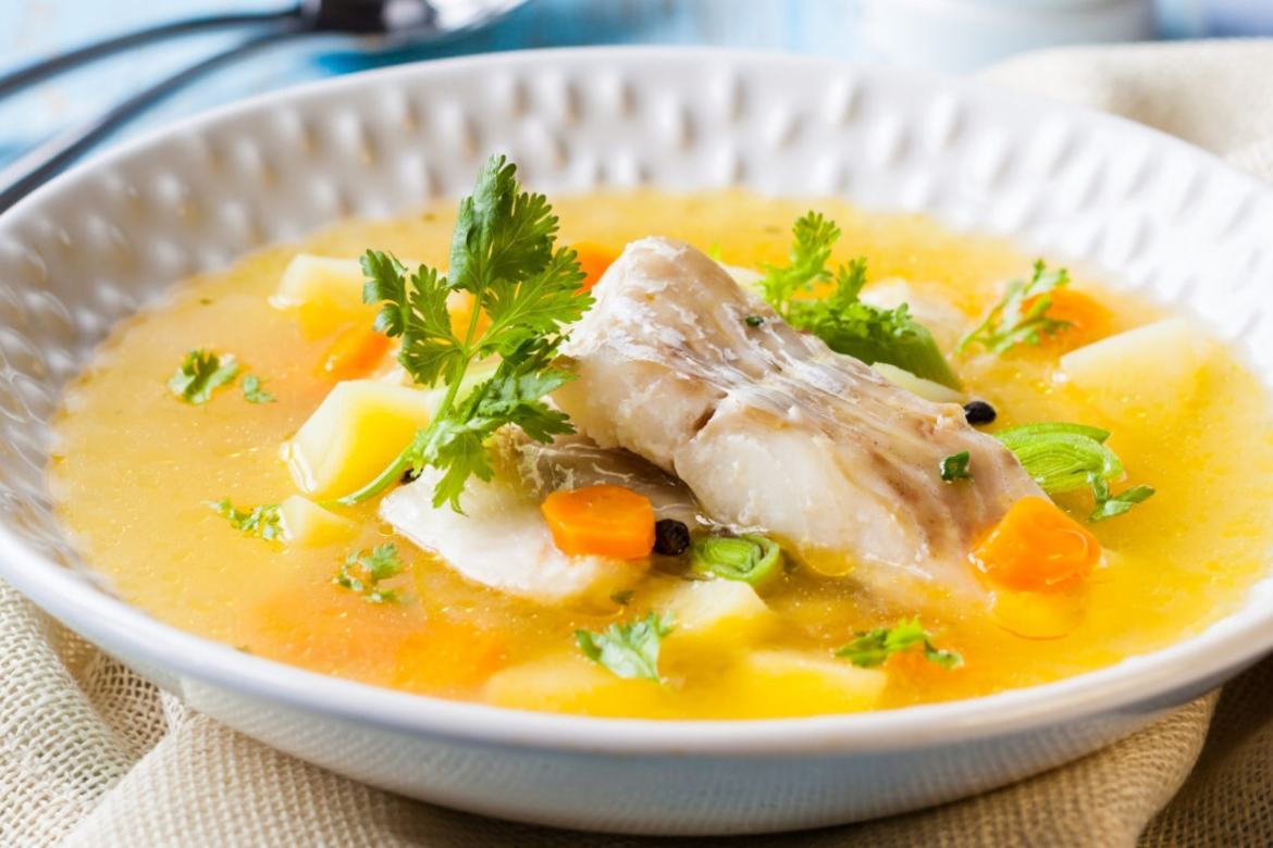 Συνταγή: Ψαρόσουπα με λαχανικά