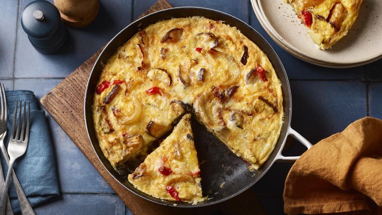 Συνταγή: Φριτάτα με πατάτες και τυρί