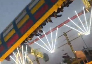 Ινδία: Ένας νεκρός και 13 τραυματίες από κατάρρευση μηχανήματος σε λούνα παρκ – Σοκαριστικό βίντεο