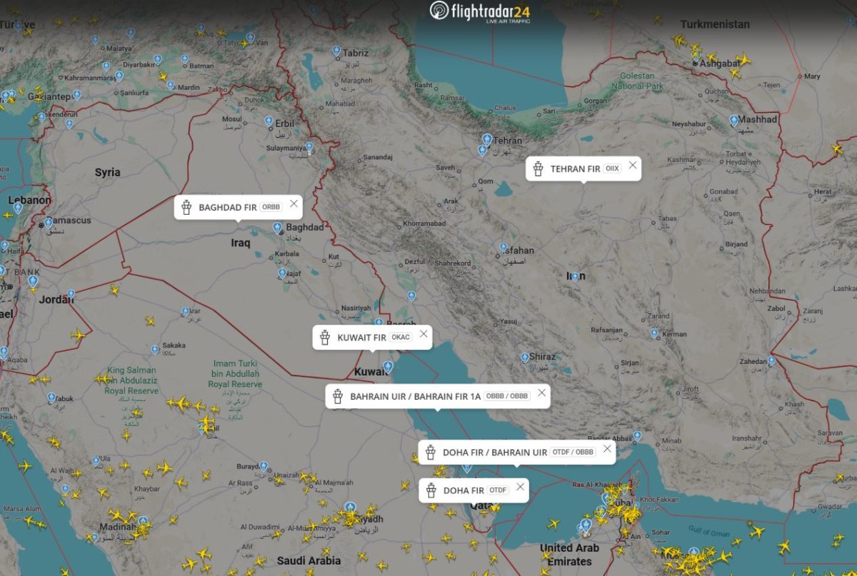 Ιράν: Αναστέλλονται οι πτήσεις προς τη Μέση Ανατολή