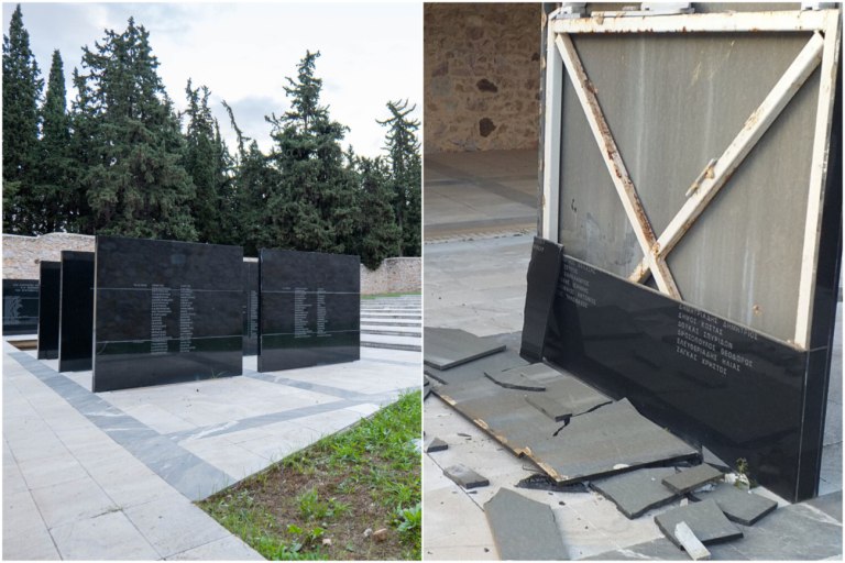 Καισαριανή: Φασιστική πρόκληση – Βανδάλισαν το μνημείο των εκτελεσθέντων μετά τη δημοσίευση των φωτογραφιών