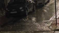 Κακοκαιρία: Υπερχείλισε ρέμα στο Πικέρμι – Καθίζηση στο Πολύγωνο – Διακοπές κυκλοφορίας