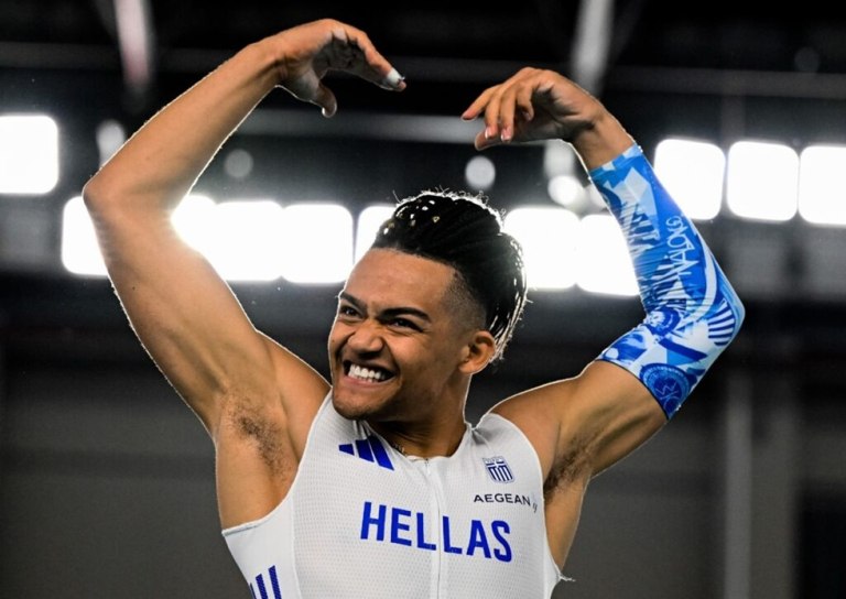 «Εκτόξευση» Καραλή πάνω από τα 6 μέτρα, κορυφαία φετινή επίδοση (vid)