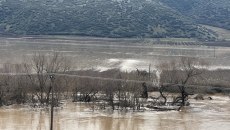 Λάρισα: Υπερχείλισε ο Πηνειός – Πλημμύρισαν αγροτικές εκτάσεις