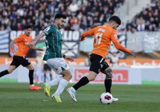 ΟΦΗ-Λεβαδειακός 1-1: Άντεξαν με δέκα οι Βοιωτοί και πήραν προβάδισμα για τον τελικό Κυπέλλου