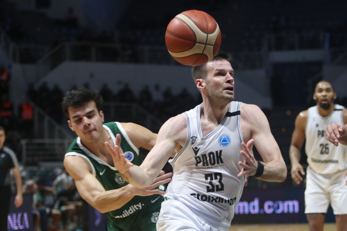 ΠΑΟΚ – Σπόρτινγκ 101-67: ‘Εκαναν επίδειξη δύναμης οι Θεσσαλονικείς