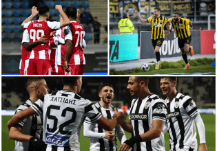 Η «μάχη» για τον τίτλο στη Super League: Το πρόγραμμα Ολυμπιακού, ΠΑΟΚ και ΑΕΚ μέχρι το φινάλε της κανονικής διάρκειας