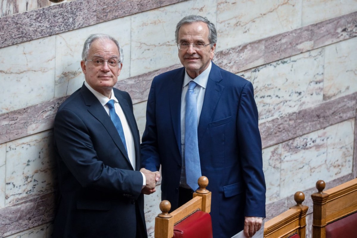 Σαμαράς σε Τασούλα: Ο Μητσοτάκης στην Άγκυρα «επέτεινε την αίσθηση του κινδύνου της παγιοποίησης τετελεσμένων σε βάρος της Ελλάδας»