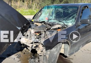 Πύργος: Σοβαρό με τροχαίο με 4 τραυματίες στον κόμβο Ολυμπίων