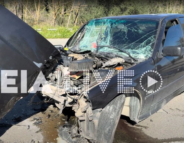 Πύργος: Σοβαρό με τροχαίο με 4 τραυματίες στον κόμβο Ολυμπίων