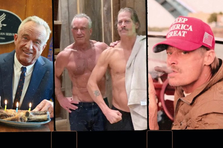 «Πριν ή μετά την κοκαΐνη;» – Ο Υπουργός Υγείας των ΗΠΑ Κένεντι και ο Kid Rock σε καμπάνια για πολύ ιδρώτα