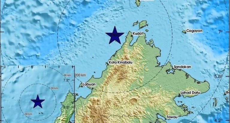 Σεισμός τώρα 7,1 Ρίχτερ στη Μαλαισία
