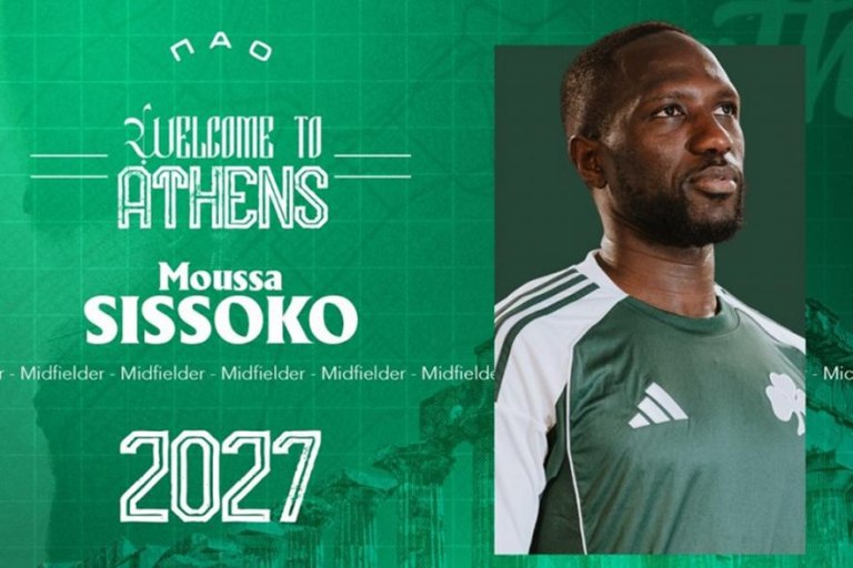 Ο Παναθηναϊκός ανακοίνωσε τον Μούσα Σισοκό