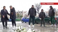 Στην Τούμπα η ΚΑΕ Παναθηναϊκός για να τιμήσει τη μνήμη των επτά φίλων του ΠΑΟΚ (vid)