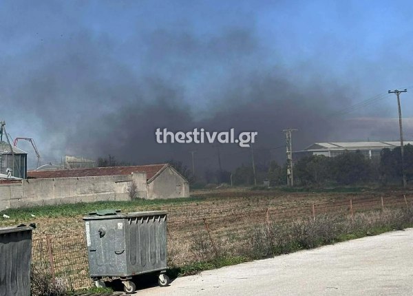 Θεσσαλονίκη: Τραυματίστηκε πυροσβέστης κατά τη διάρκεια κατάσβεσης φωτιάς σε βιοτεχνία