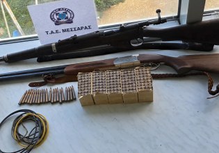 Βορίζια: Αυτά είναι τα όπλα που βρέθηκαν – Δεν σχετίζονται με την αιματηρή συμπλοκή