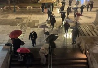 Βρέχει στην Αθήνα – Πώς θα εξελιχθεί η κακοκαιρία – Πού σημειώθηκαν τα μεγαλύτερα ύψη βροχής