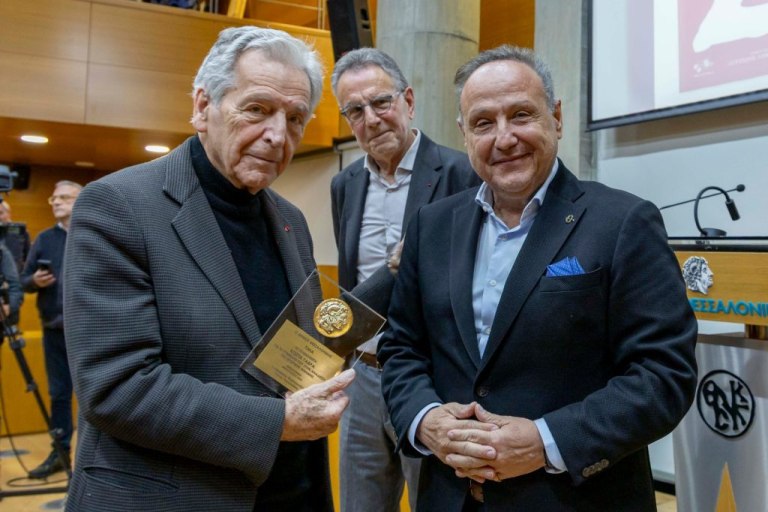 Τον σκηνοθέτη Κώστα Γαβρά τίμησε ο Δήμος Θεσσαλονίκης