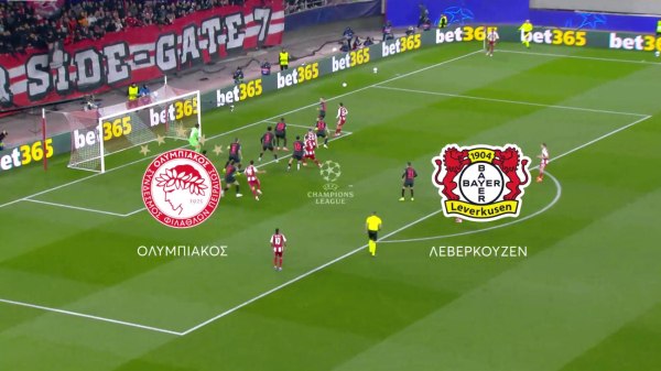 UEFA Champions League: Οι μάχες του Ολυμπιακού με τη Λεβερκούζεν έρχονται στο MEGA