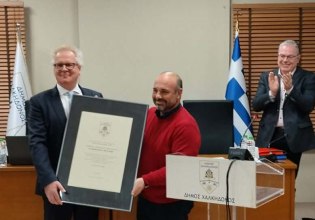 Επίτιμος Δημότης Χαλκηδόνος ο γλωσσολόγος, καθηγητής Mark Janse