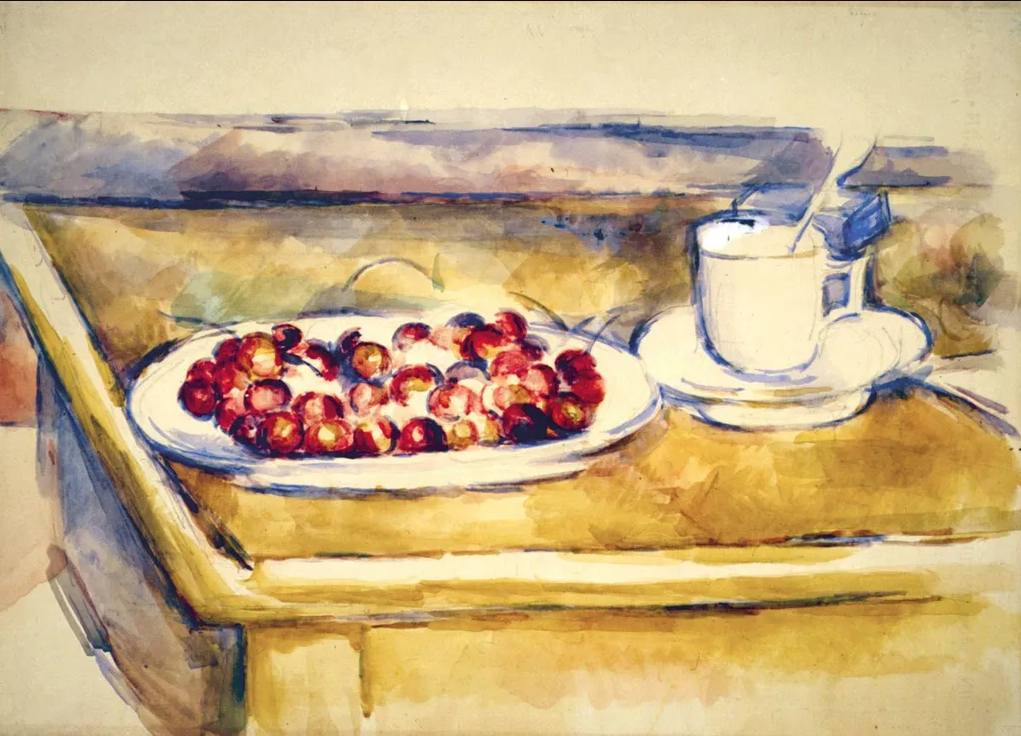 Still Life with Cherries, Πολ Σεζάν, Magnani Rocca Foundation, Πηγή: BBC 