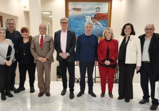 Συνάντηση Περιφερειάρχη Κρήτης με τον Γενικό Γραμματέα των Ευρωπαϊκών Σχολείων