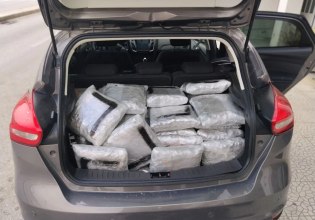 Θεσπρωτία: Συνελήφθη να μεταφέρει πάνω από 60 κιλά κάνναβης με ενοικιαζόμενο ΙΧ