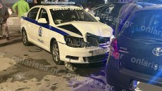 Λάρισα: Καραμπόλα με τρία ΙΧ και ένα περιπολικό – Τρεις τραυματίες