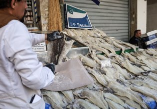 «Τσουχτερή» η τιμή του μπακαλιάρου ενόψει 25ης Μαρτίου