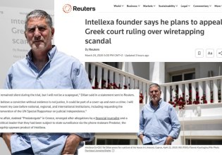 Στο Reuters το ελληνικό PredatorGate: Ο Ντίλιαν αποδίδει την καταδίκη του σε προσπάθεια συγκάλυψης