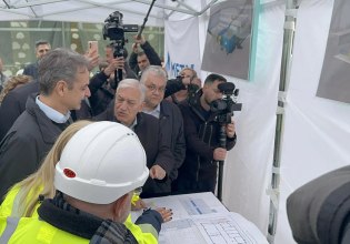 Το υπό ανέγερση σχολείο του Δήμου Αμπελοκήπων-Μενεμένης επισκέφθηκε ο Πρωθυπουργός μαζί με τον Δήμαρχο