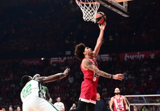 Euroleague: Ο Ολυμπιακός πέτυχε την 11η σερί νίκη του απέναντι στον Παναθηναϊκό
