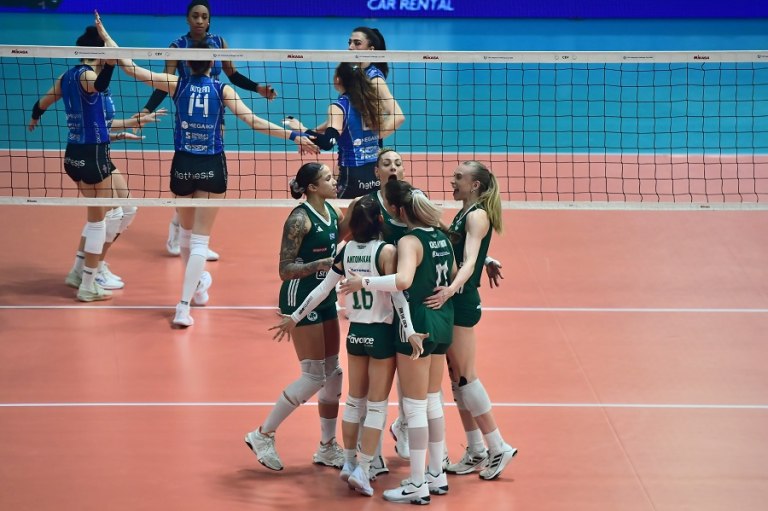 Παναθηναϊκός – Βαλεφόλια 0-3: Οι Ιταλίδες «λύγισαν» τις «πράσινες» και κατέκτησαν το Challenge Cup