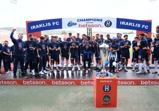 Super Leauge 2: Με «τριάρα» πανηγύρισε ο Ηρακλής στη φιέστα ανόδου (3-1)