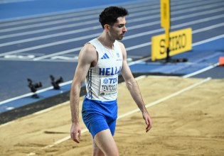 Έκτος ο Μίλτος Τεντόγλου στο Παγκόσμιο Κλειστού Στίβου του Τορούν