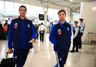 H αναχώρηση της Εθνικής για το φιλικό στην Ουγγαρία (vids)