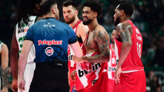 Παναθηναϊκός – Ολυμπιακός: Ένταση στο ΟΑΚΑ, αποβλήθηκαν Ναν, Ντόρσεϊ, τεχνική ποινή στο Λεσόρ (vid)