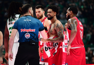 Παναθηναϊκός – Ολυμπιακός: Ένταση στο ΟΑΚΑ, αποβλήθηκαν Ναν, Ντόρσεϊ, τεχνική ποινή στο Λεσόρ (vid)