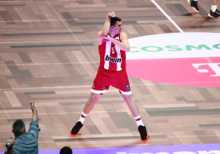 Λαρεντζάκης: «Πάντα είμαι έτοιμος, θέλω να παίζω και να βοηθάω τον Ολυμπιακό να νικά» (vid)