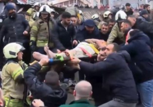 Τουρκία: Κατέρρευσαν δύο κτήρια στην Κωνσταντινούπολη