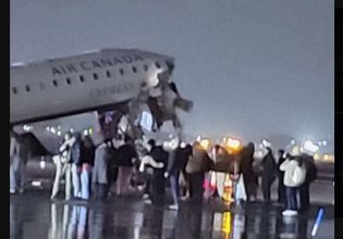 Νέα Υόρκη: Έκλεισε το αεροδρόμιο LaGuardia μετά την σύγκρουση αεροσκάφους της AiR Canada με όχημα εδάφους