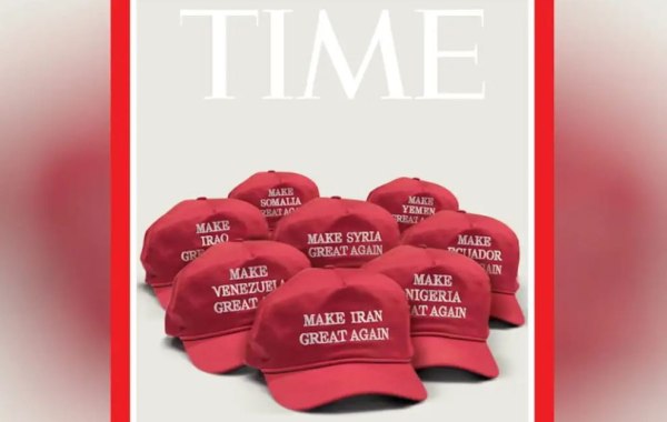 Το αιχμηρό εξώφυλλο του Time για τον Ντόναλντ Τραμπ – «Make Iran Great Again»