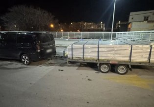 Θεσσαλονίκη: Έκρυβε σε τρέιλερ με κουφώματα χιλιάδες λαθραία τσιγάρα – Σύλληψη 59χρονου