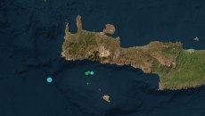 Σεισμός 4,5 Ρίχτερ ανοιχτά της Κρήτης
