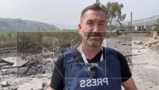 Λίβανος: Η στιγμή που πύραυλος του Ισραήλ πέφτει δίπλα σε δημοσιογράφο